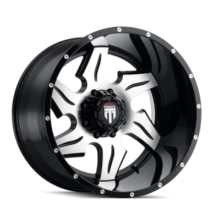 American Truxx – NINJA – Black – 20″x12″ -44mm – Summer Wheels – AT163-2285BM-44